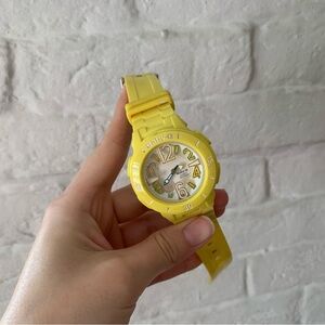 Casio Baby G G Shock Yellow Sports Wrist Watch